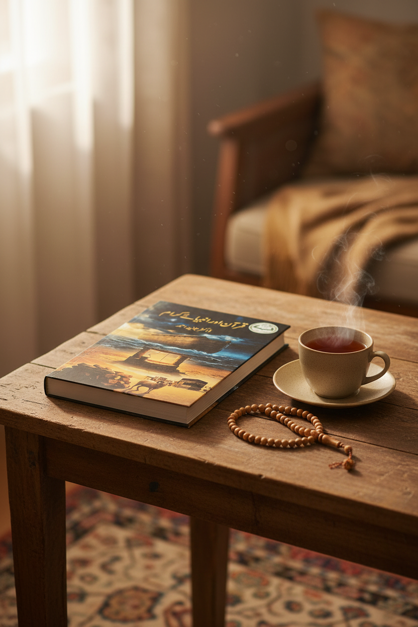 Lifestyle 1 - Desk with Tea